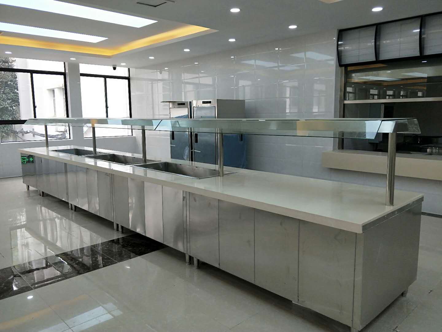 武汉铁路局机关食堂厨具工程竣工